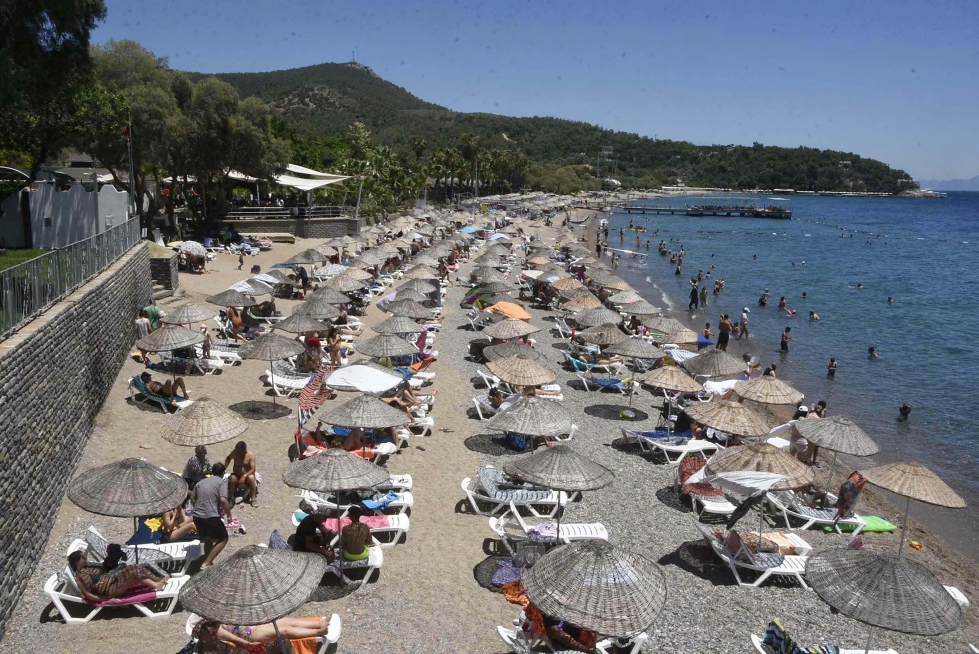 Bodrum'da sarı yaz sezonu başladı: Otellerin doluluk oranı %85'e çıktı