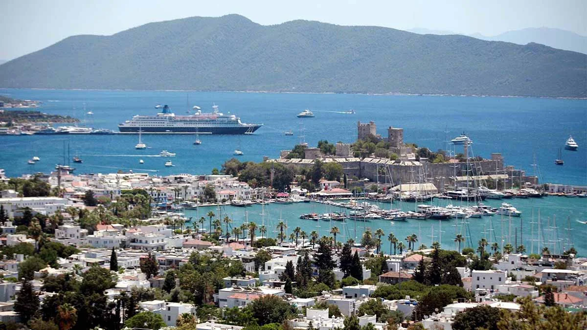 Bodrum, 1,1 milyon yabancı turist ağırladı