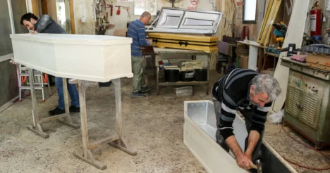 Bu tabutlar turistler için…
