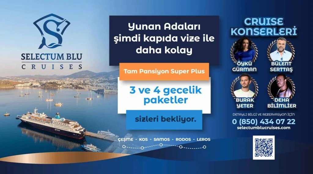 Türkiye’nin ilk ve tek Türk cruise markası, Selectum Blu Cruises’dan bir ilk daha