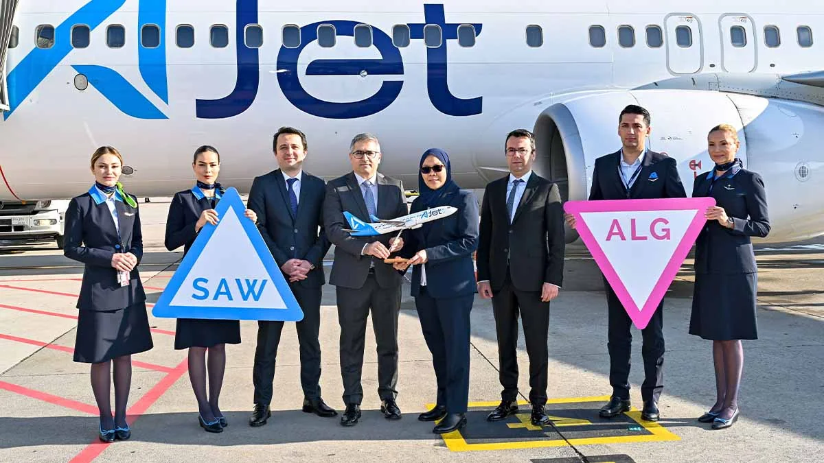 AJet’in yeni yılda ilk rotası Cezayir oldu