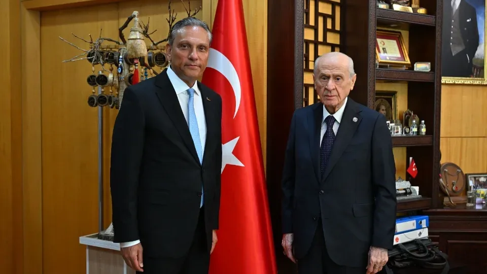 Firuz Bağlıkaya'dan, MHP Genel Başkanı Bahçeli’ye geçmiş olsun ziyareti