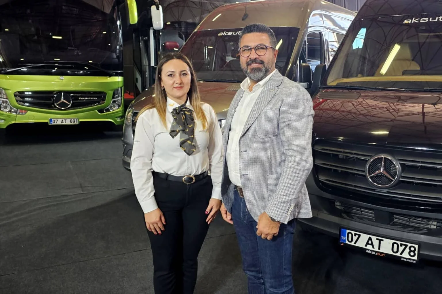 Aksu Tur’un kadın şoförleri ile turizm taşımacılığına kadın eli değiyor