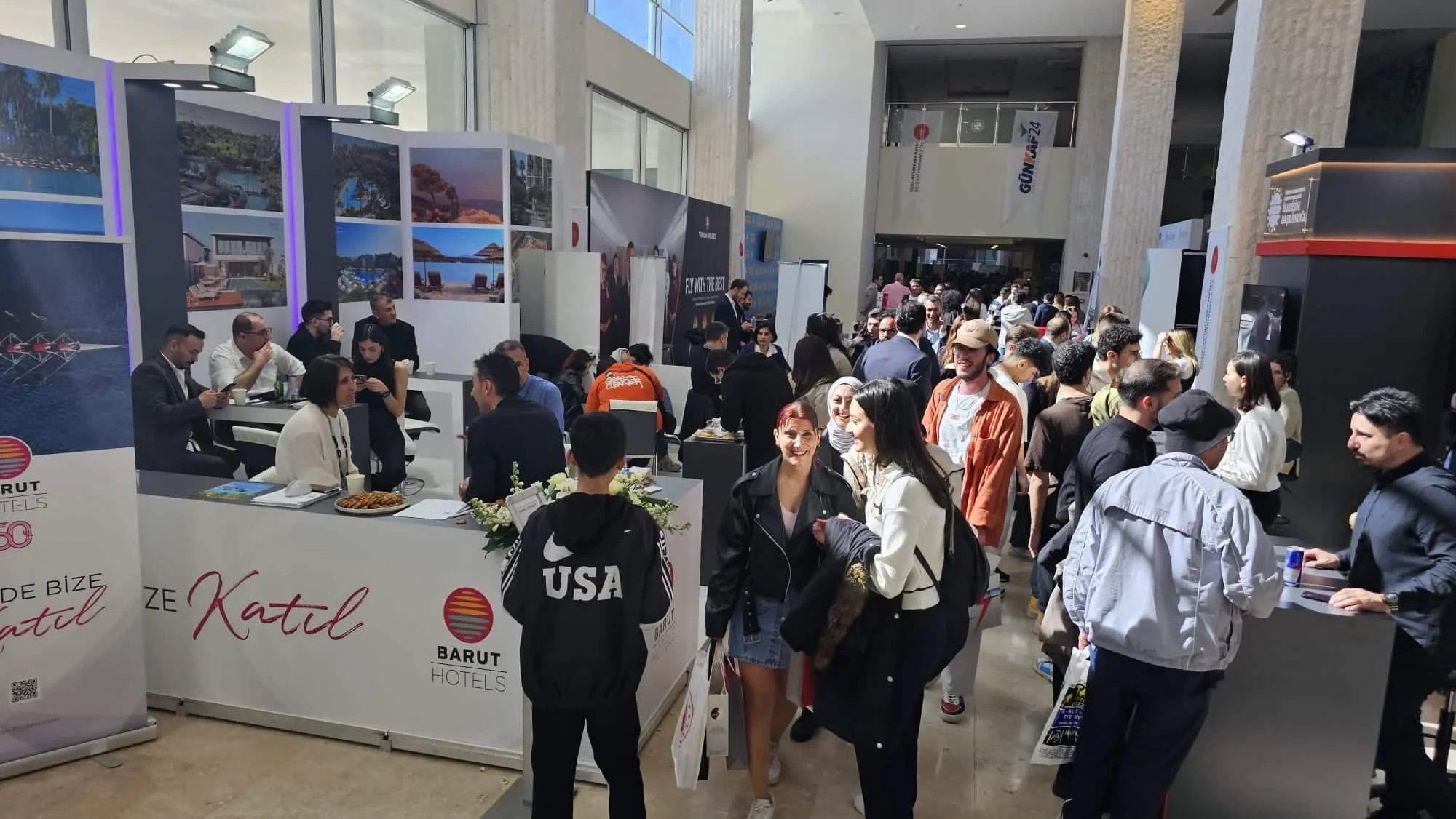 Otel ve turizm işletmeleri, GÜNKAF ile öğrencilerle buluştu