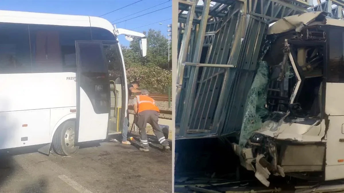 Antalya’da otel servisinin de karıştığı zincirleme kaza: 26 yaralı