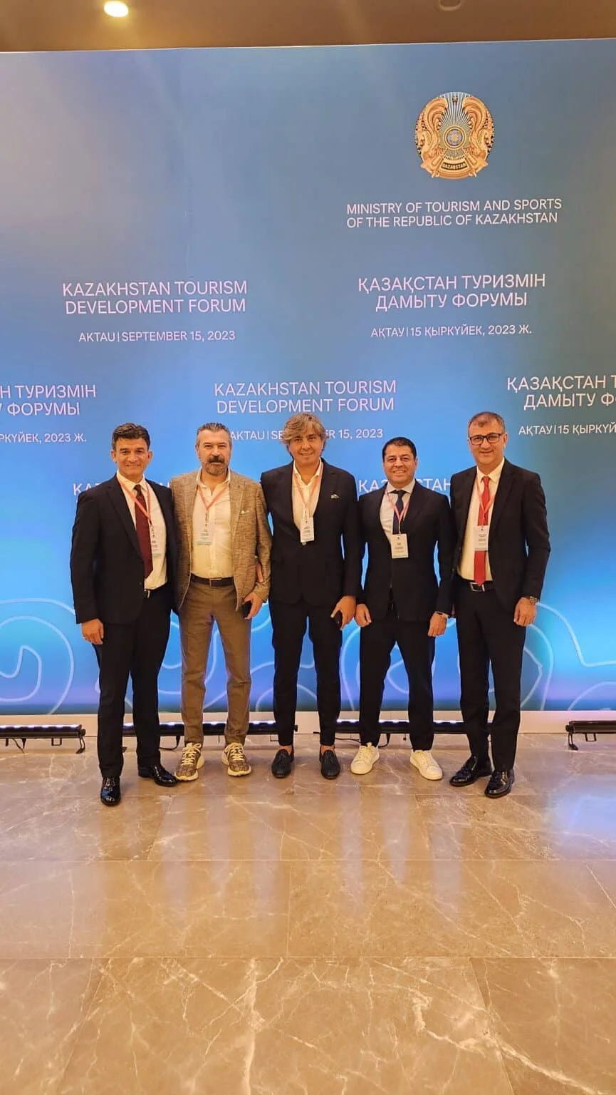 Fettah Tamince ve Neşet Koçkar, Kazakistan’da turizm deneyimlerini paylaştı