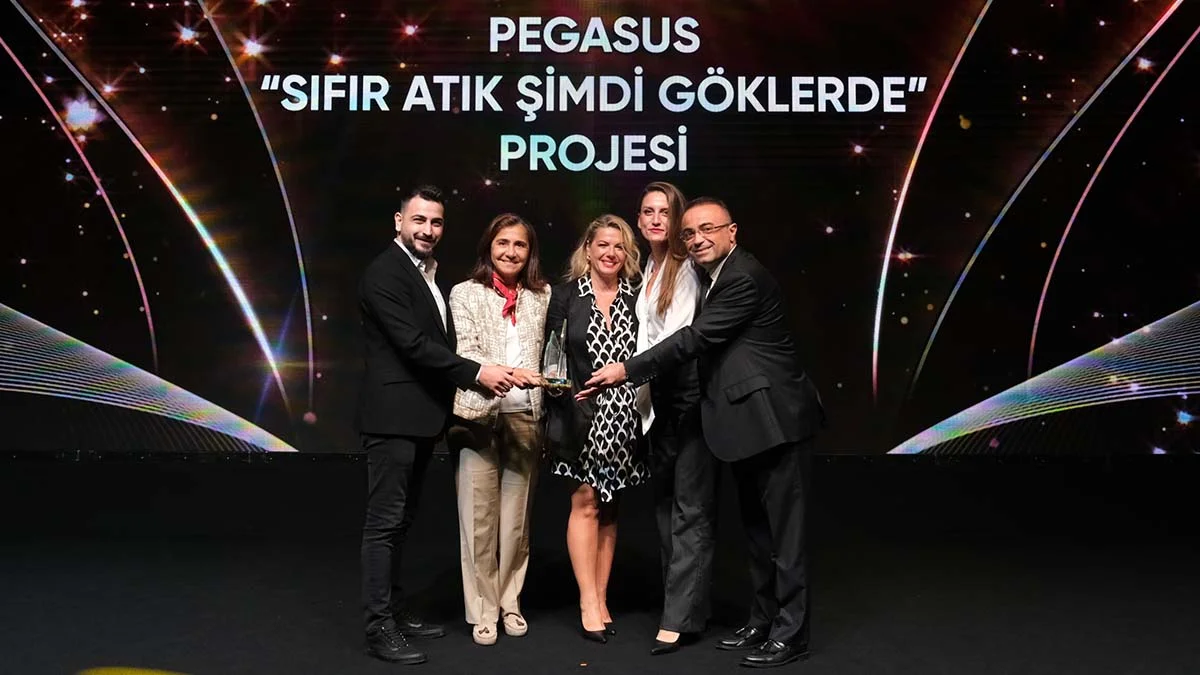 Pegasus'a sürdürülebilir iş ödülü