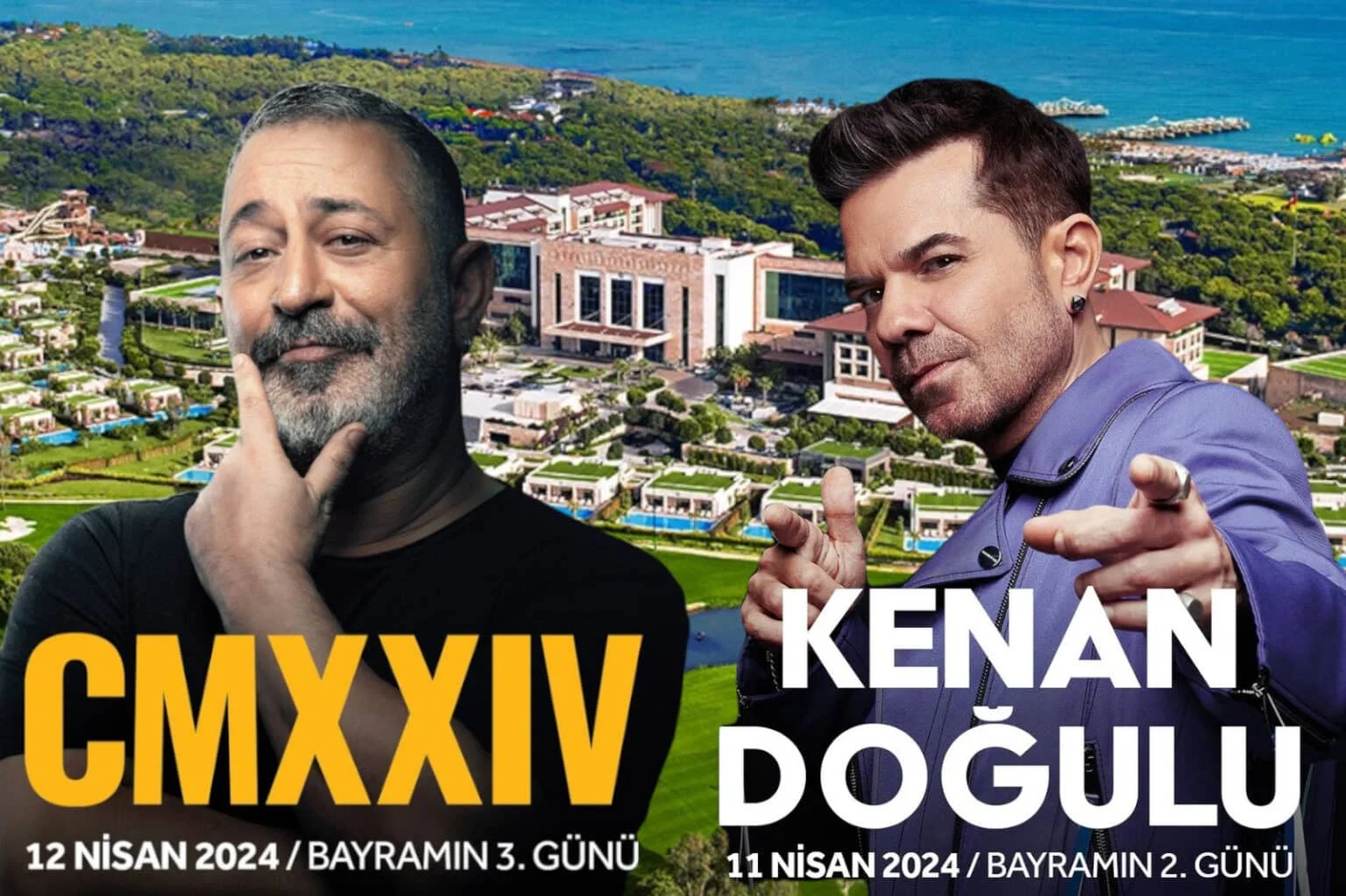 Cem Yılmaz ve Kenan Doğulu, Regnum Carya’da
