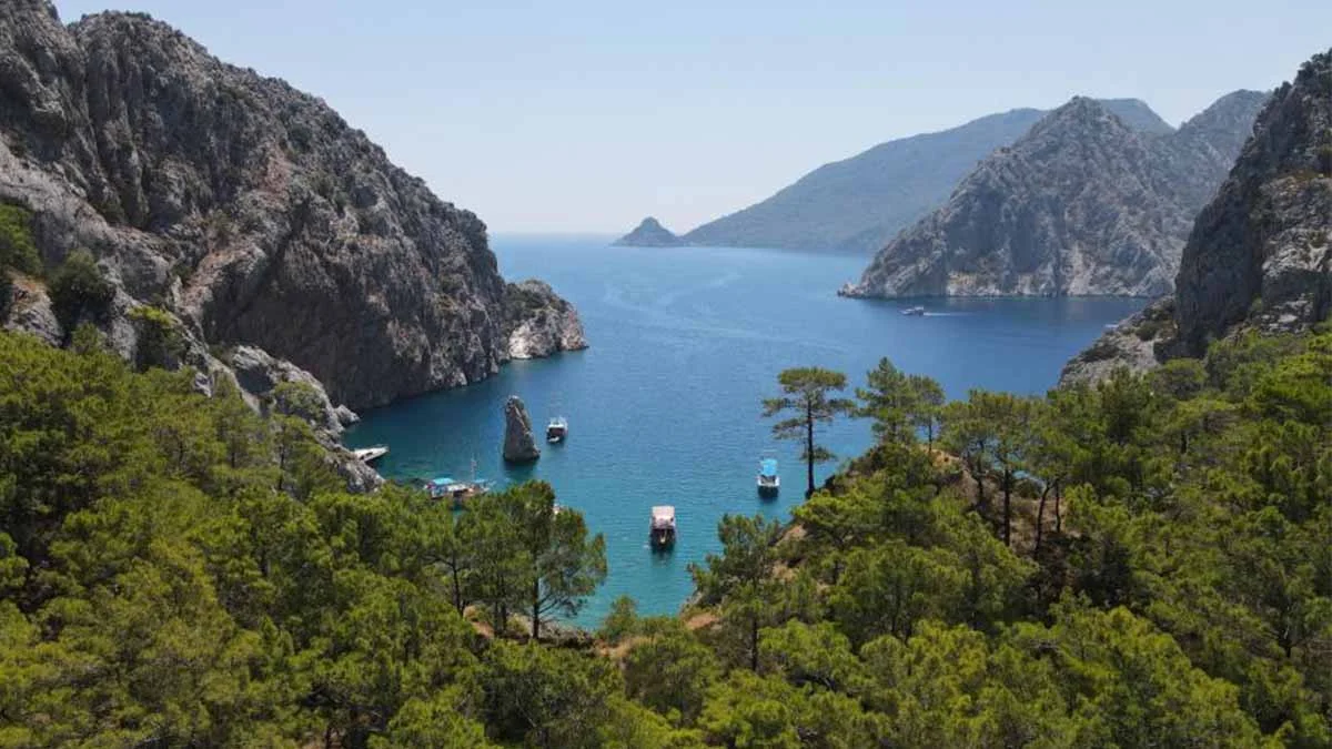 Burası Tayland değil, Antalya’nın Akvaryum Koyu