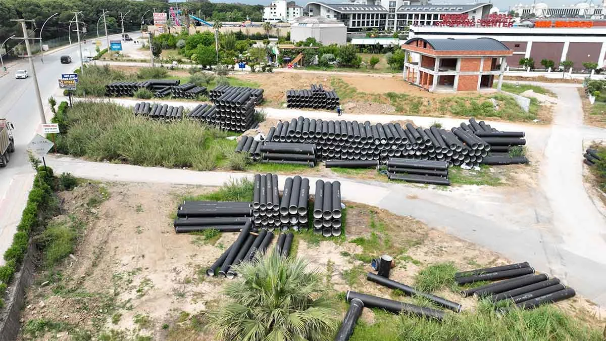 Antalya Büyükşehir Belediyesi’nden turizmin kalbine 125 milyon liralık içme suyu altyapısı