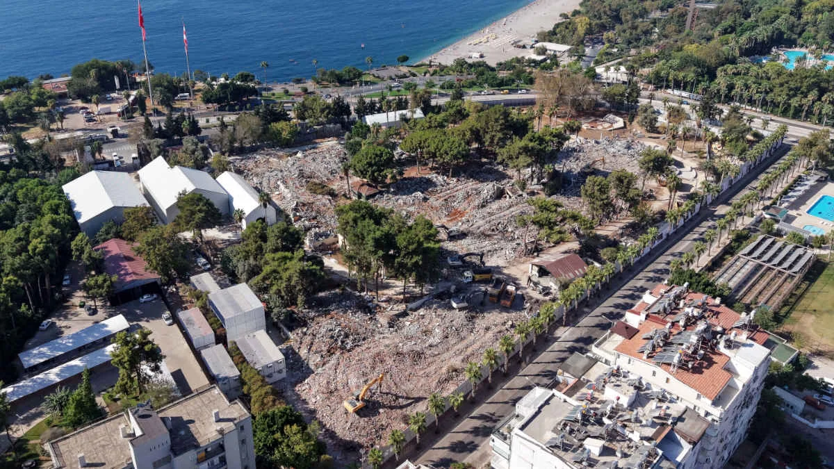 Antalya Müzesi’nin yıkımı tamamlandı