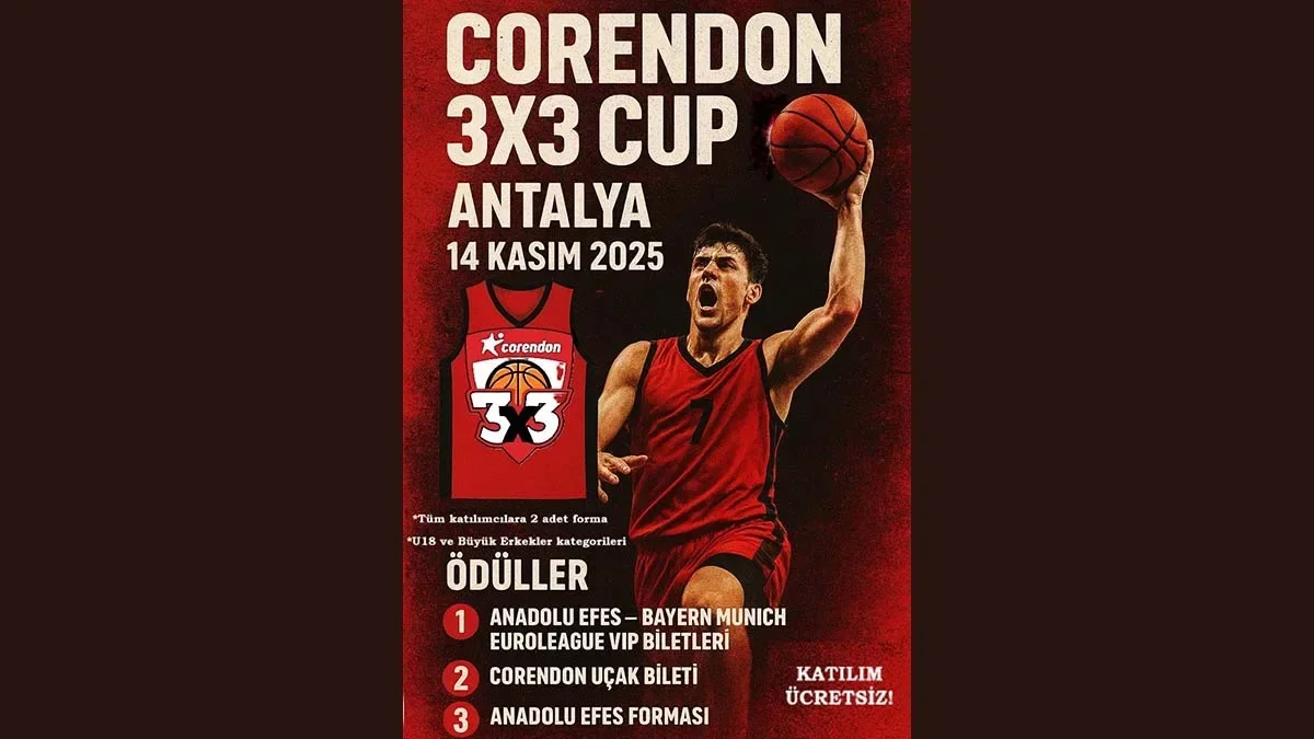 Antalya, Corendon ile sokak basketbolunun enerjisiyle buluşuyor