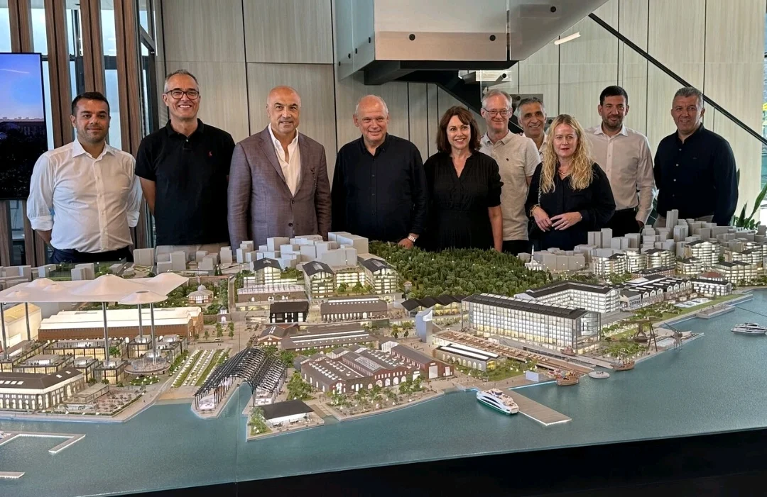 Fettah Tamince, TUI CEO'su Sebastian Ebel'i Tersane İstanbul'da ağırladı