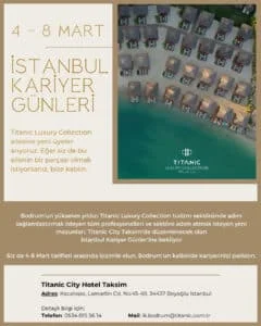 Titanic Luxury Collection’dan İstanbul Kariyer Günleri