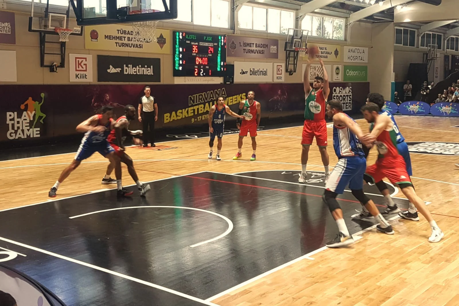 Nirvana Cosmopolitan, Nirvana Basketball Weeks ile basketbolun devlerini ağırladı