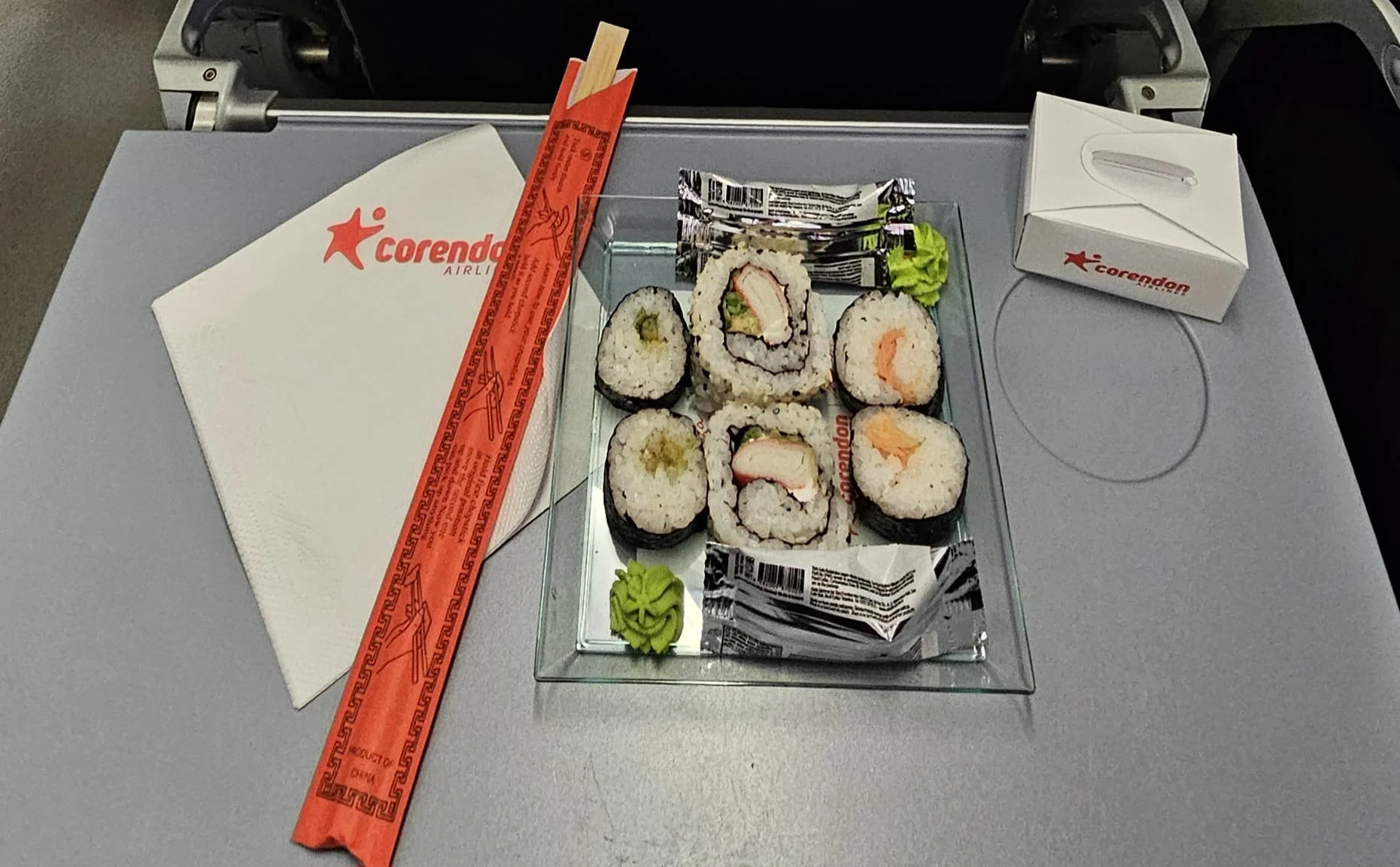 Corendon Airlines'tan turizmcilere suşi ve özel ikram