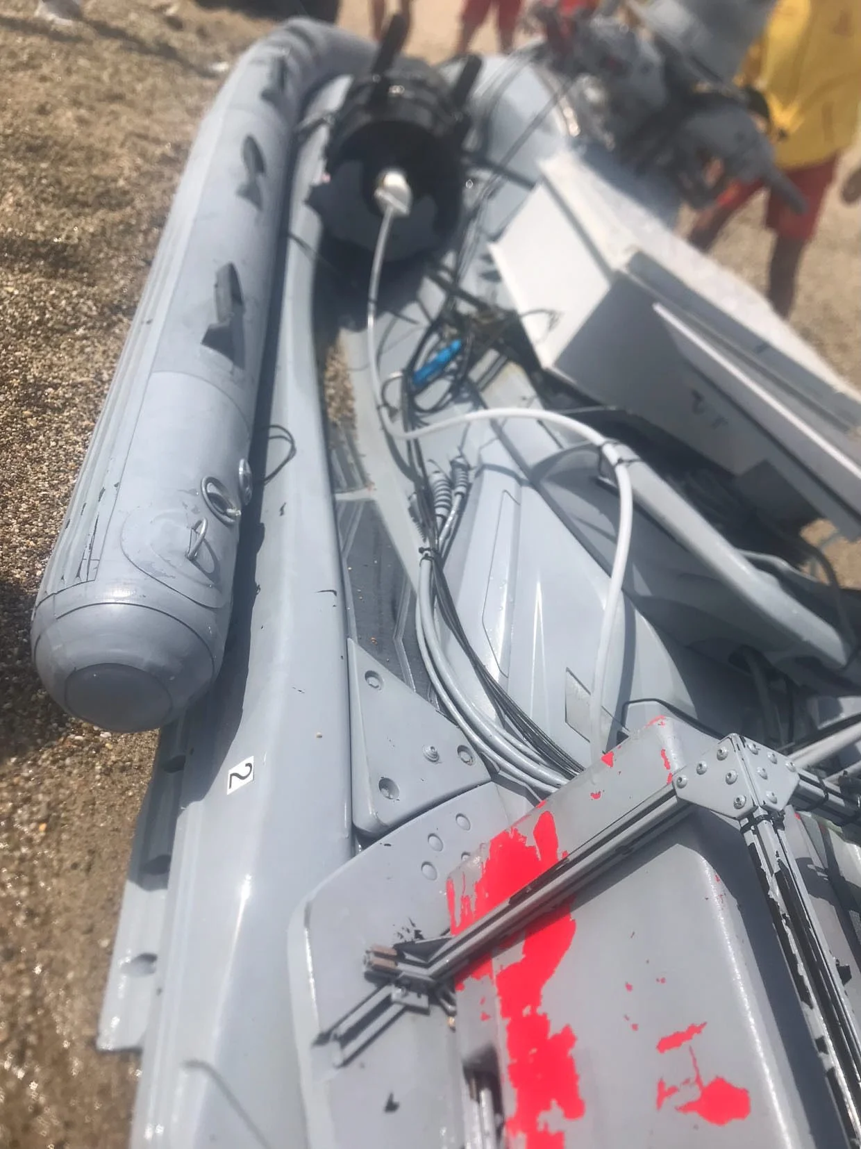 Ukrayna donanmasına ait bomba yüklü Jetski, otelde paniğe neden oldu