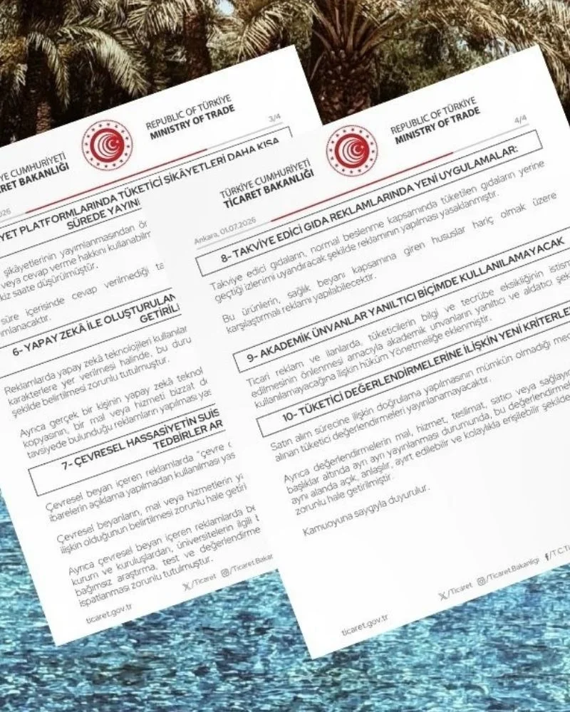 Turizmciler dikkat, dijital reklamcılıkta tüketici daha çok korunacak: İndirimler, çevre, yapay zekâ, sosyal medya fenomenleri...