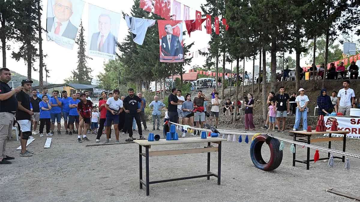 Antalya’da köy Survivor'u: Köylüler 5 yıldızlı tatil için yarıştı