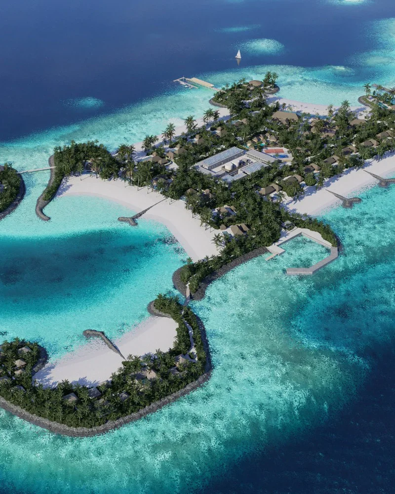 Maxx Royal dünyaya açılıyor Maxx Royal Maldives, 2027 sonbaharında kapılarını açmaya hazırlanıyor