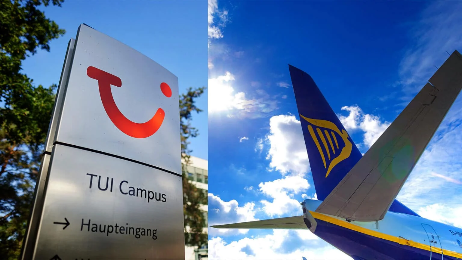TUI ve Ryanair arasında iş birliği