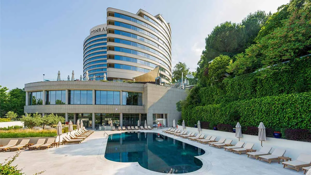 Conrad Istanbul Bosphorus, tüm enerjisi güneşten karşılıyor