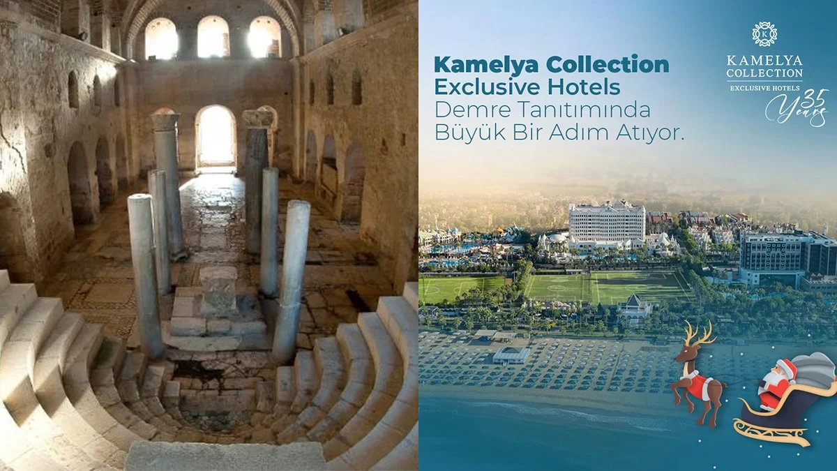 Kamelya Collection Exclusive Hotels, Hristiyan dünyasının dikkatini Antalya’ya çekecek