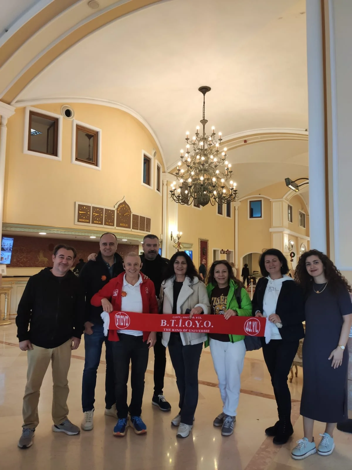 BTİOYO mezunları Antalya’da özlem giderdi