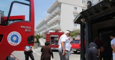 Antalya’da 5 yıldızlı otelde yangın paniği