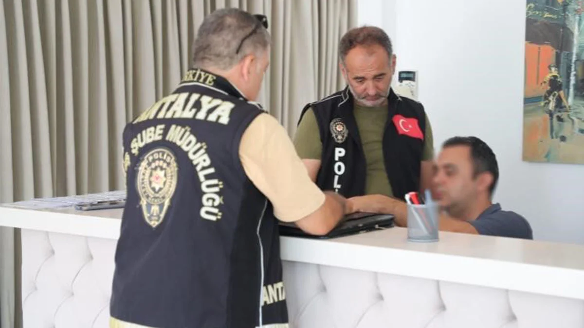 Antalya'da günübirlik kiralanan evler denetlendi