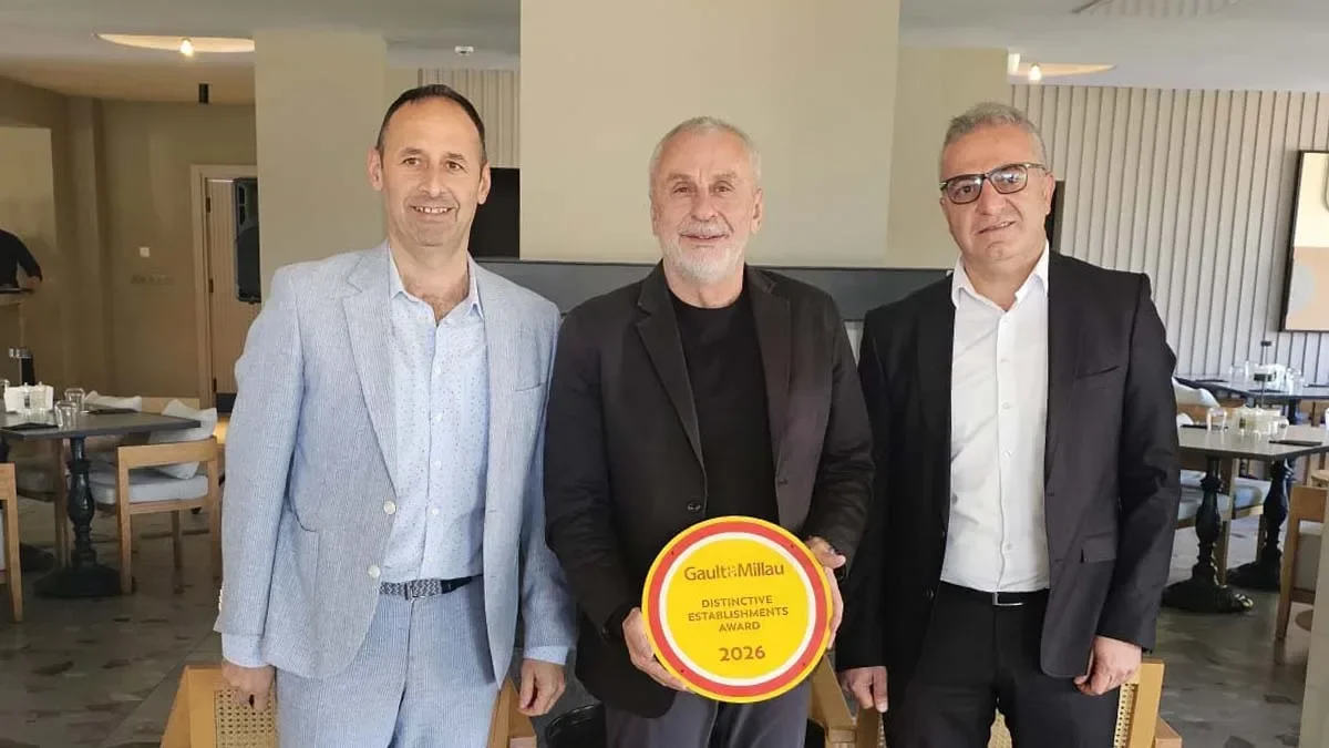 Turizmci Cengiz Haydar Barut'un işlettiği örnek projeye Gault & Millau'dan Özellikli İşletme Ödülü