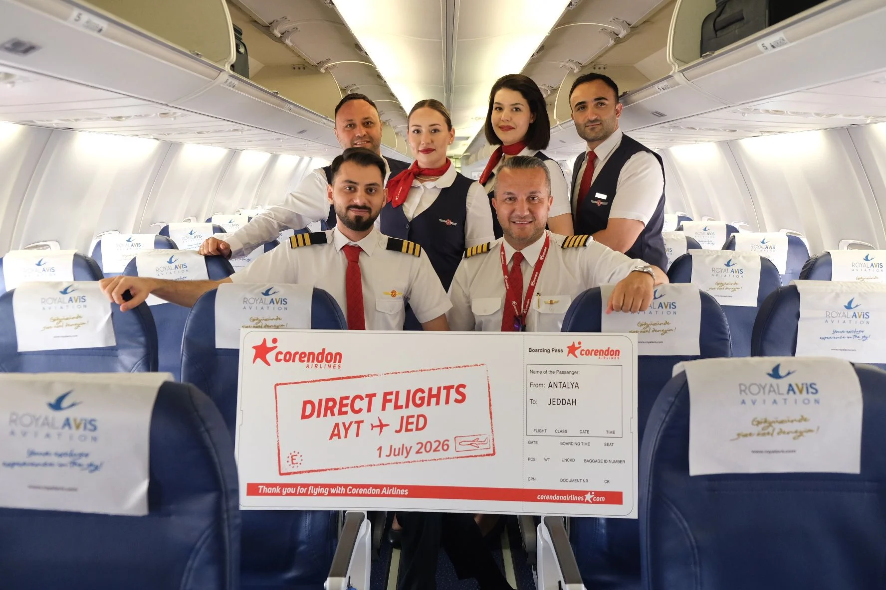 Corendon Airlines umre uçuşlarına yaz sezonunda da devam ediyor