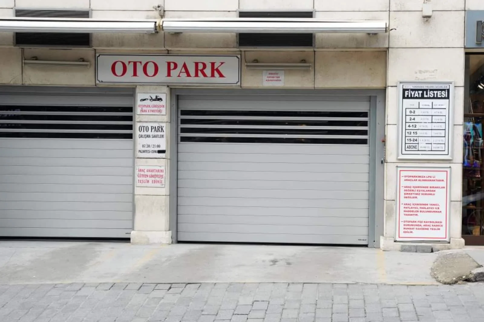Otelin otopark giriş-çıkış ücreti 340 TL’ye çıkması tepki çekti