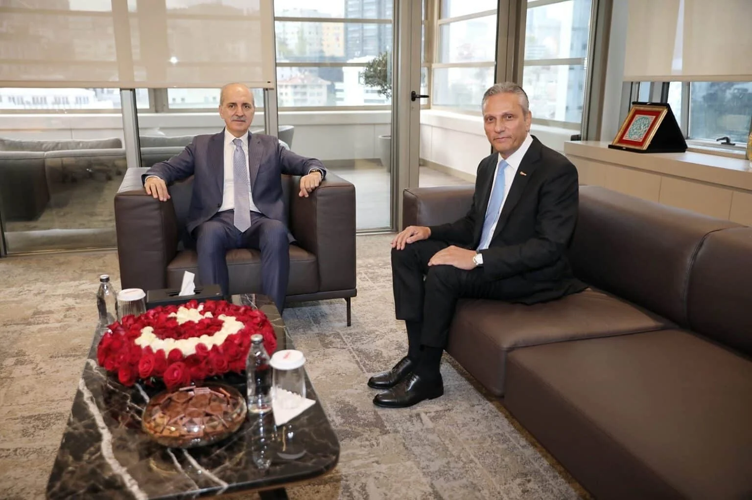 TBMM Başkanı Numan Kurtulmuş TÜRSAB’ı ziyaret etti