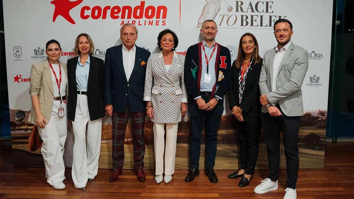 Corendon Airlines ve Kaden Group iş birliğinde "Race to Belek" başlıyor