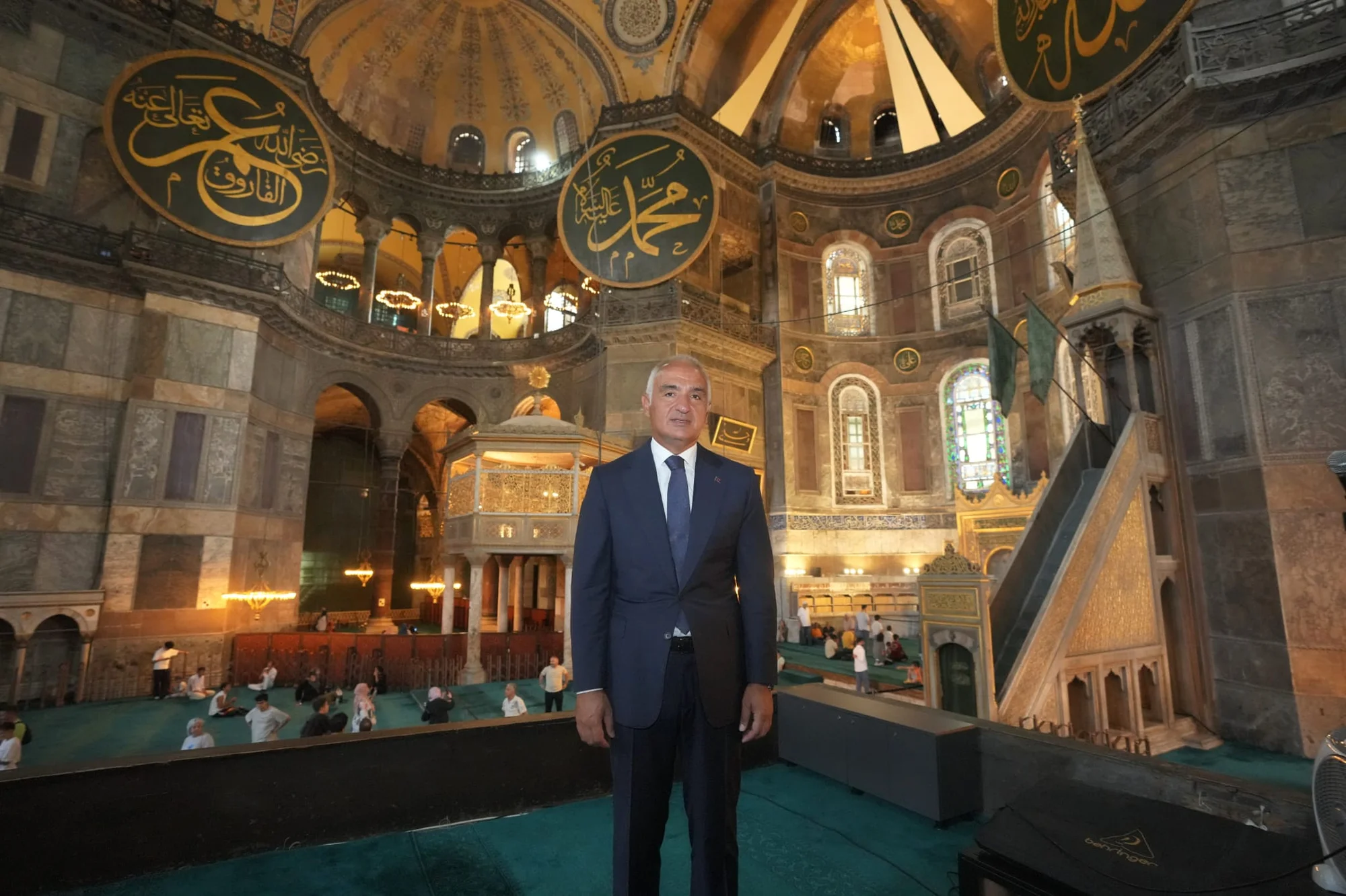 Ayasofya’da Cumhuriyet tarihinin en kapsamlı restorasyonu hız kesmeden devam ediyor