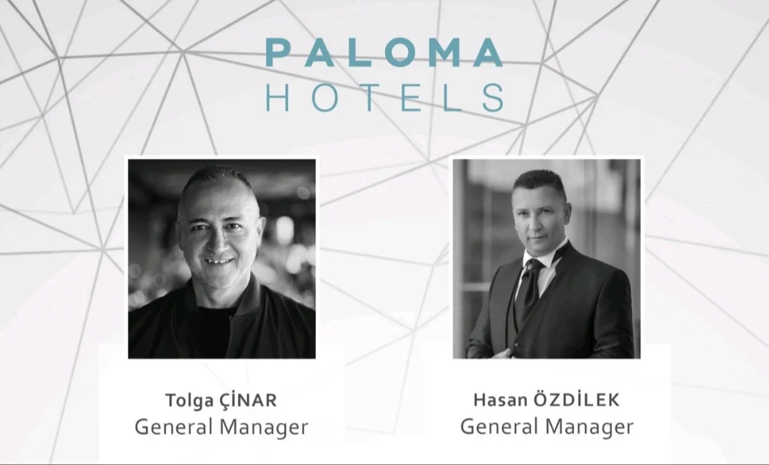 Paloma Hotels'te iki önemli atama