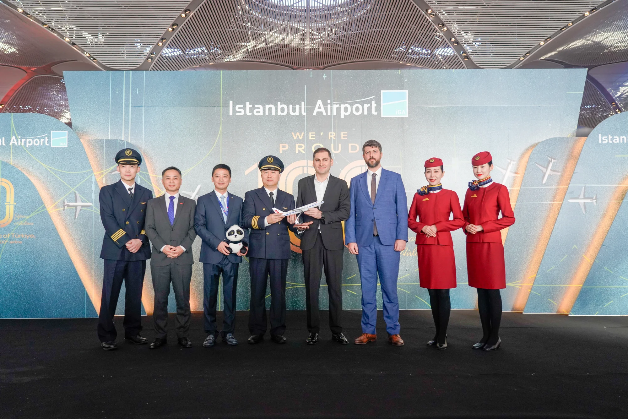 İstanbul Havalimanı, Cumhuriyet’in 100. Yılında 100 Hava Yolu hedefine ulaştı