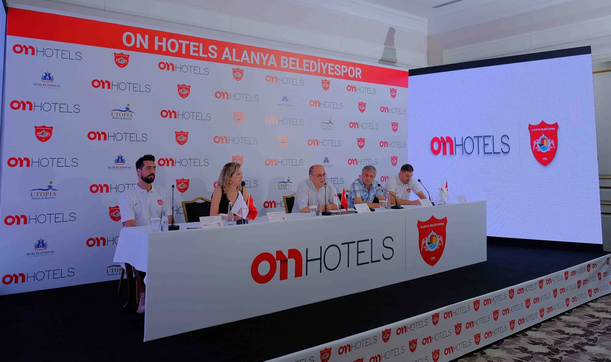 ON Hotels, Alanya Belediyespor’un isim sponsoru oldu