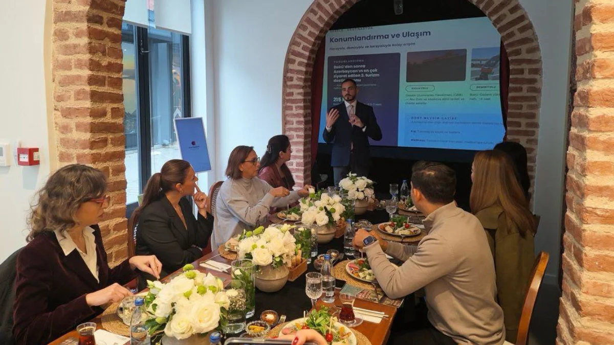 Azerbaycan Turizm Bürosu Türkiye Temsilciği, Gebele’yi tanıttı
