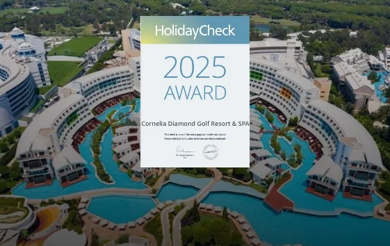 HolidayCheck'ten Cornelia Diamond'a 6 ödül birden