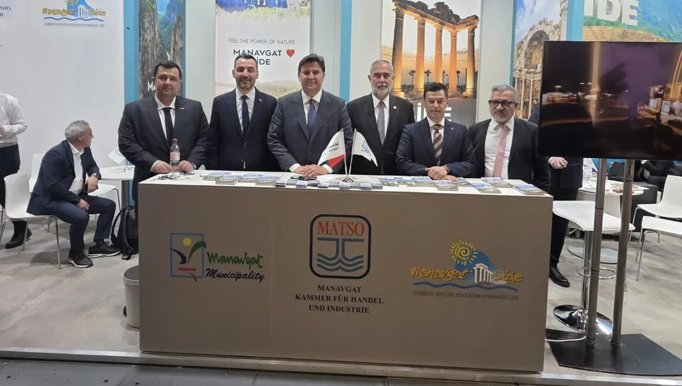 MASTOB, MATSO ve Manavgat Belediyesi, turizm için ITB Berlin'de