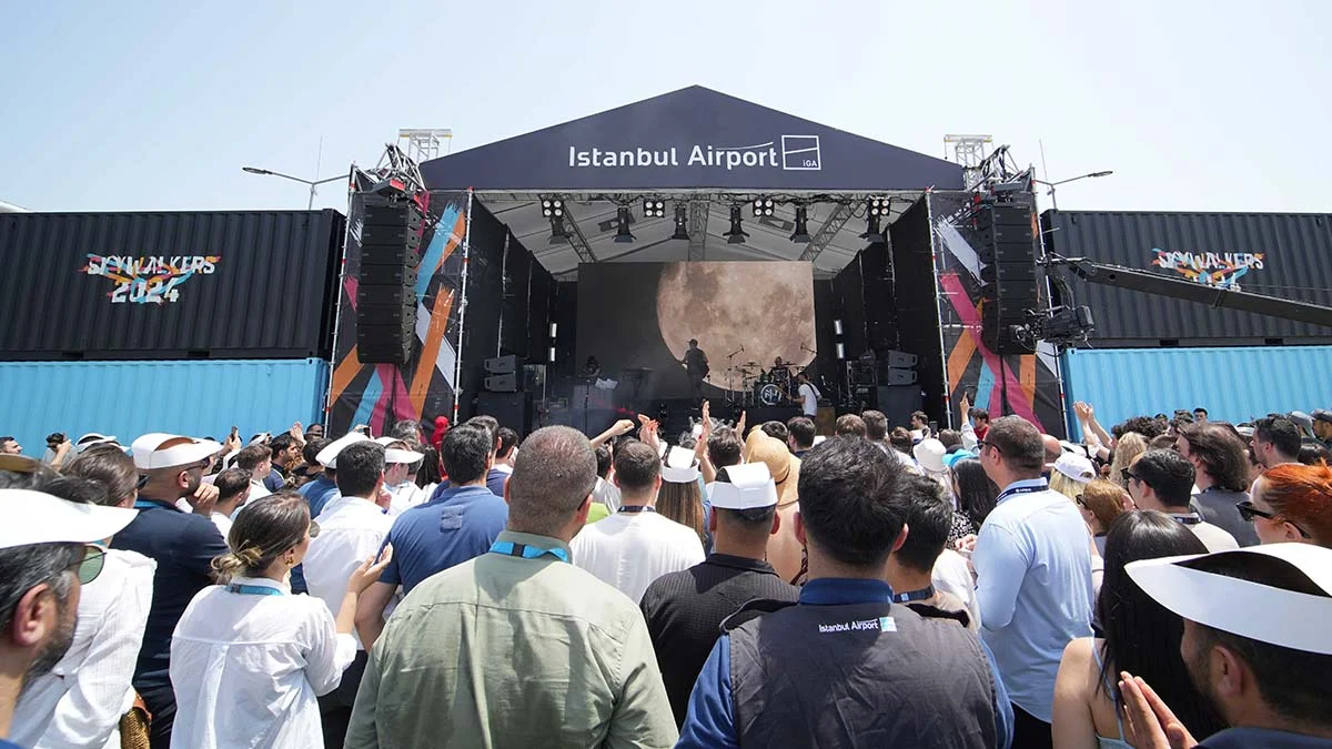 İGA stanbul Havalimanı çalışanları 5. Skywalkers etkinliğinde bir araya geldi