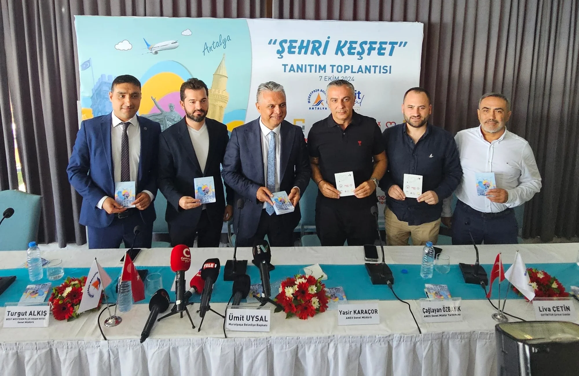 Muratpaşa Belediyesi ve ANEX Tour, Antalya'yı 12 ay turistle buluşturacak