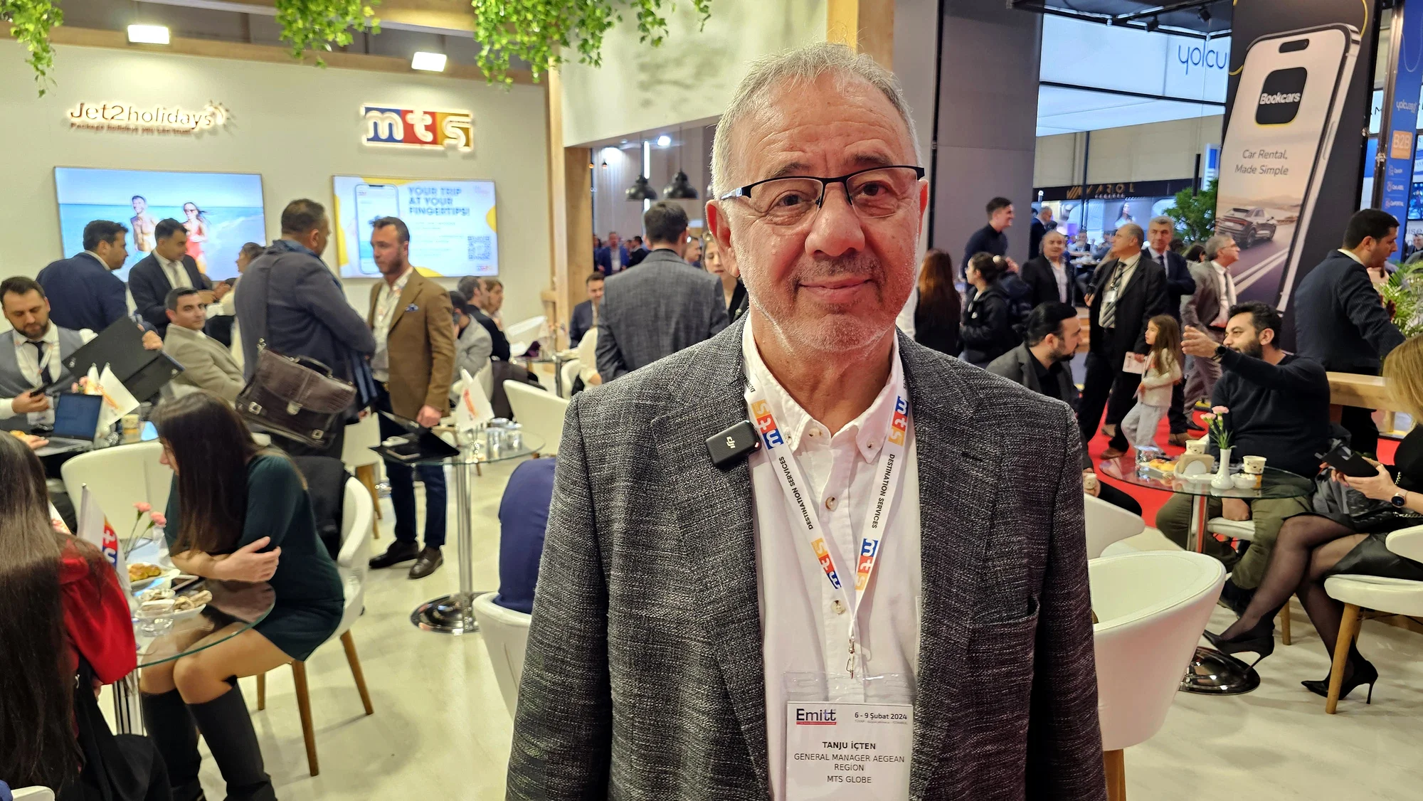 Tanju İçten: “Hedefimiz 2 milyon turisti Türkiye’ye getirmek”
