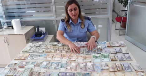 Dilencinin üzerinden 15 farklı ülkenin parası çıktı