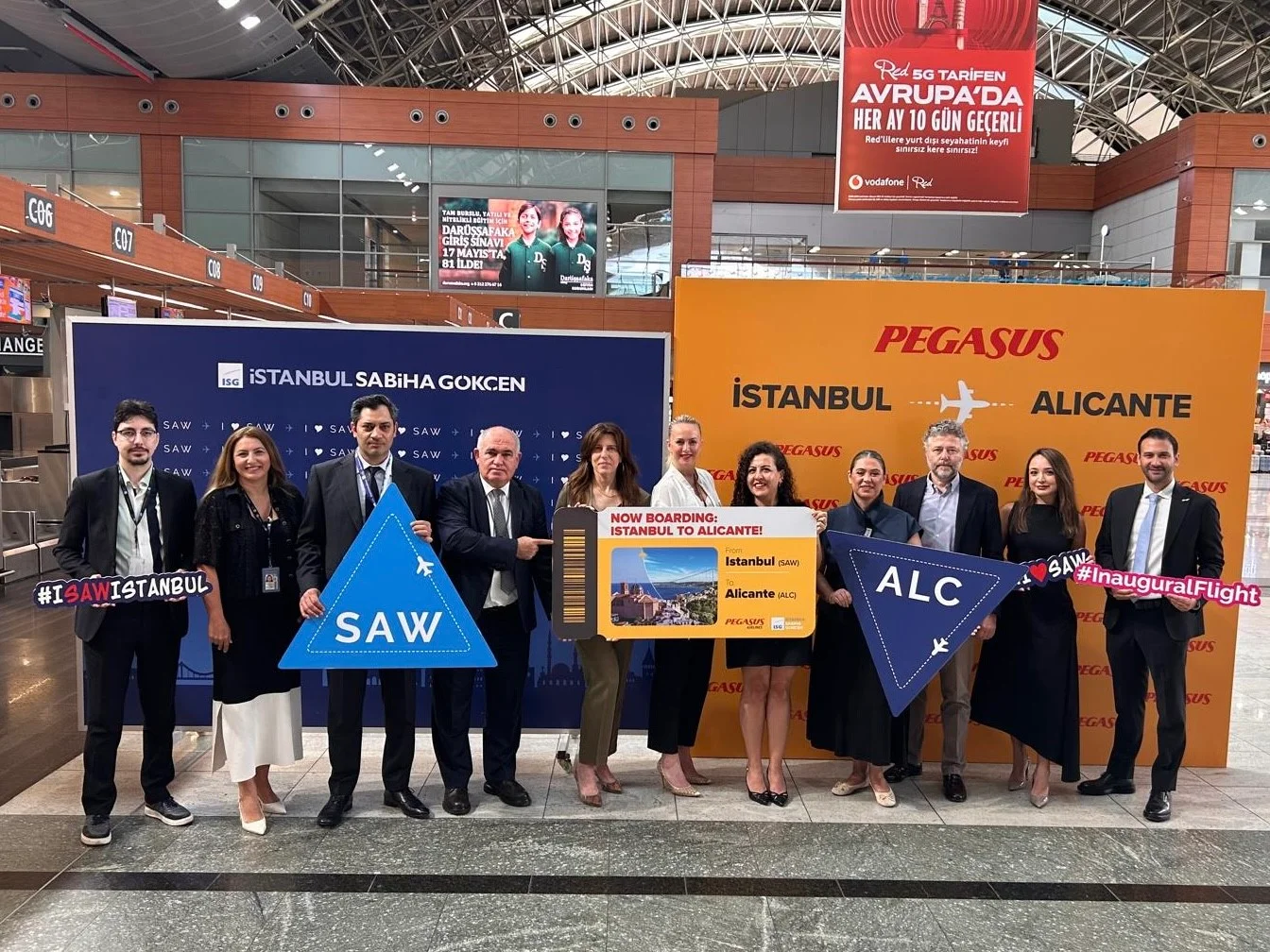 Sabiha Gökçen'in İspanya ağı Alicante ile genişliyor