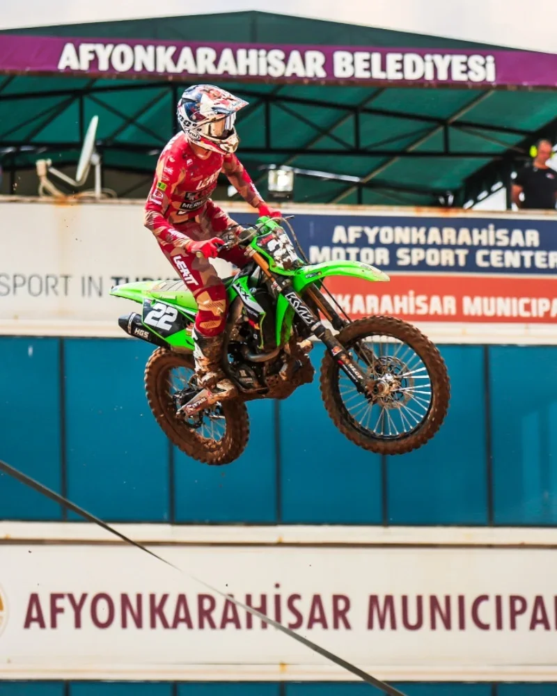 Motokros’un yıldızları Afyonkarahisar’da piste çıkıyor