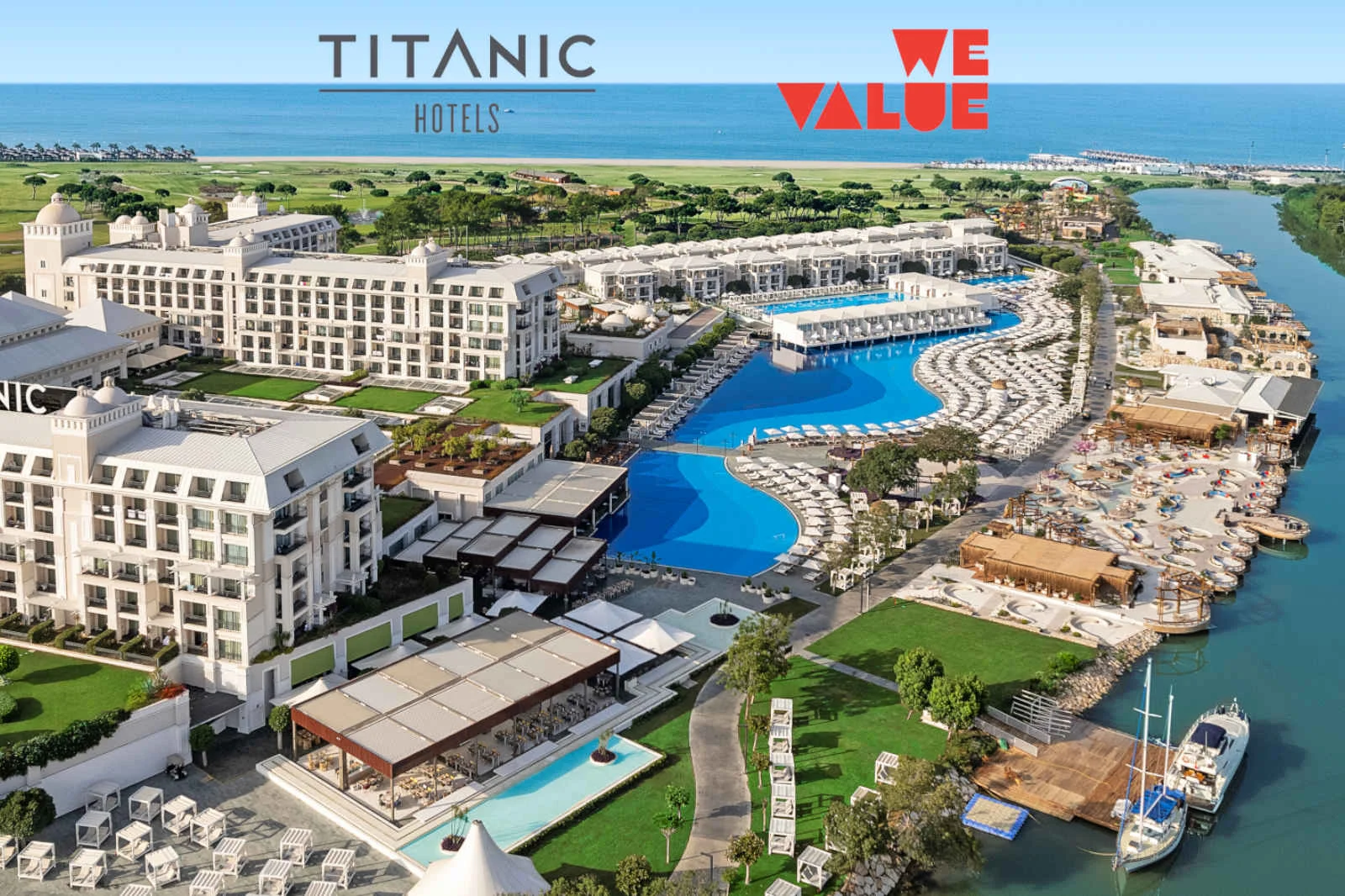 Titanic Hotels, “We Value” konseptini hayata geçiriyor