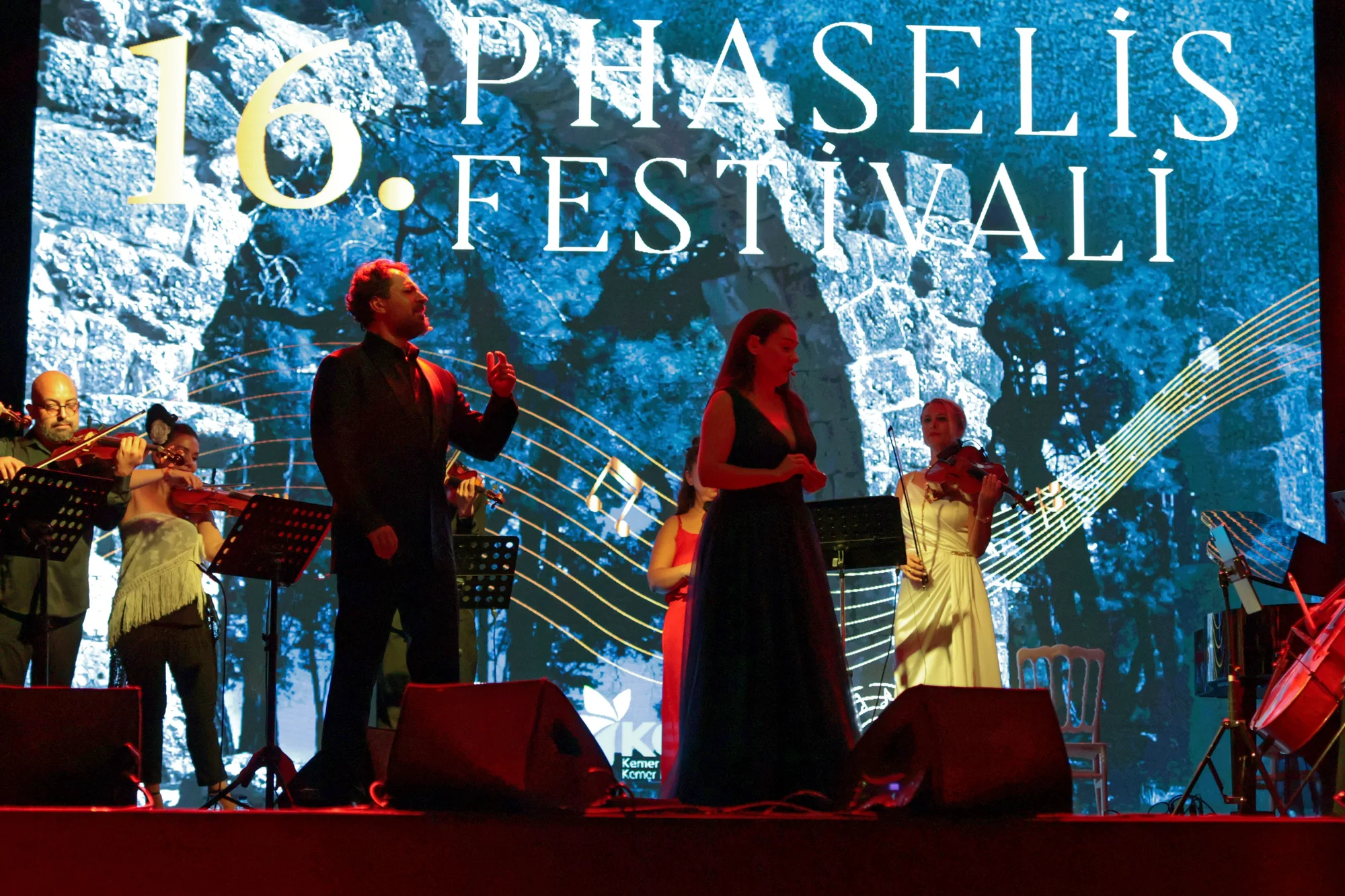 Phaselis Festivali tarih, doğa ve sanatı 2.700 yıllık antik kentte buluşturdu